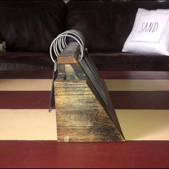 Rae Dunn Wood and Metal Perpetual Calendar - Picture 6 of 10